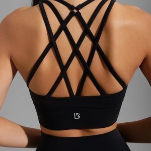 Revolution Sports Bra from the BuffBunny Nubre Collection
Color: Onyx Black